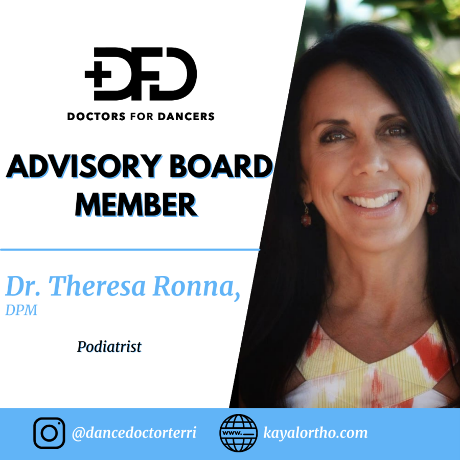 Doctors For Dancers Advisory Board Member Dr. Theresa Ronna